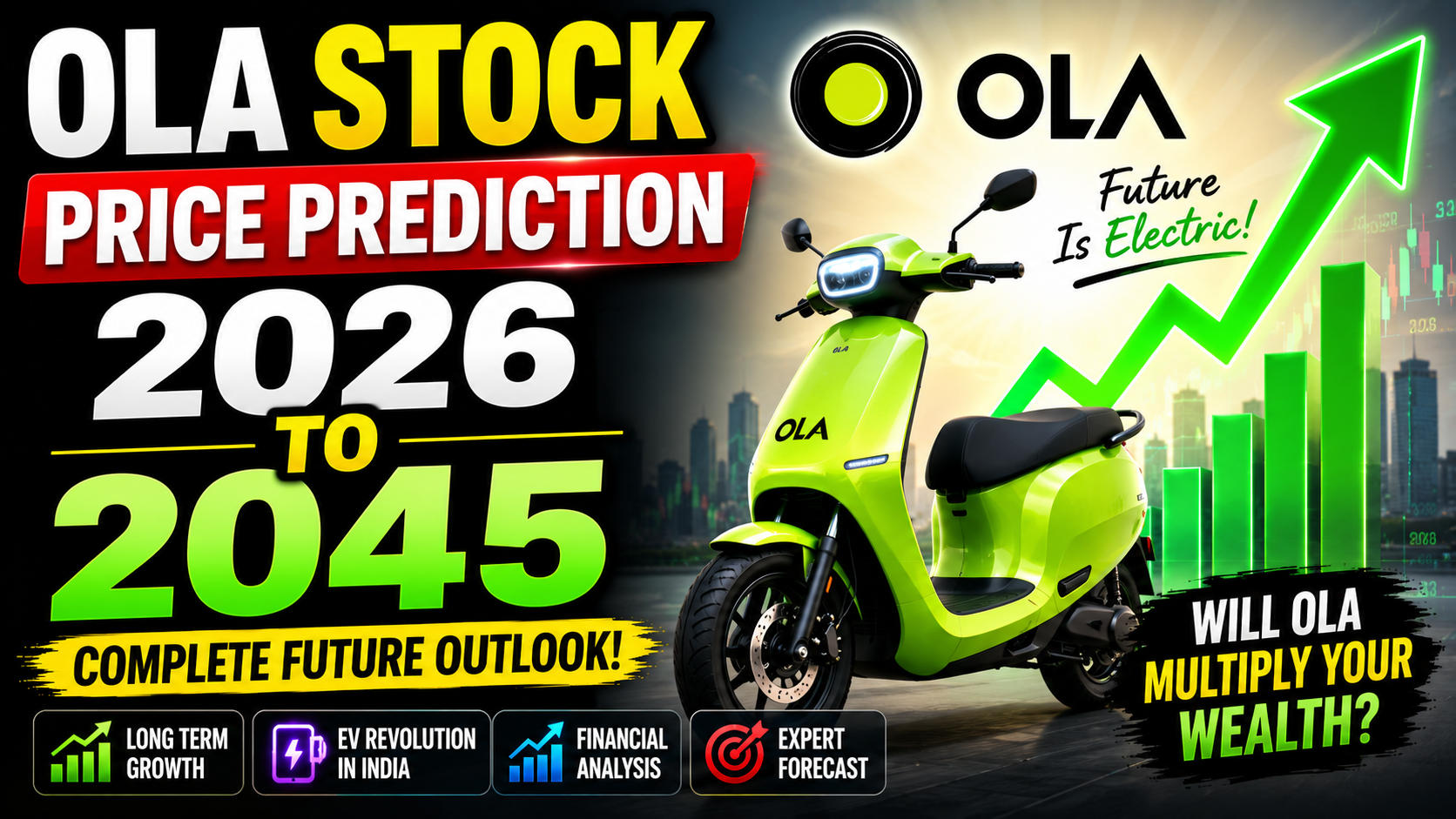 Ola Stock Price Prediction 2026 to 2045
