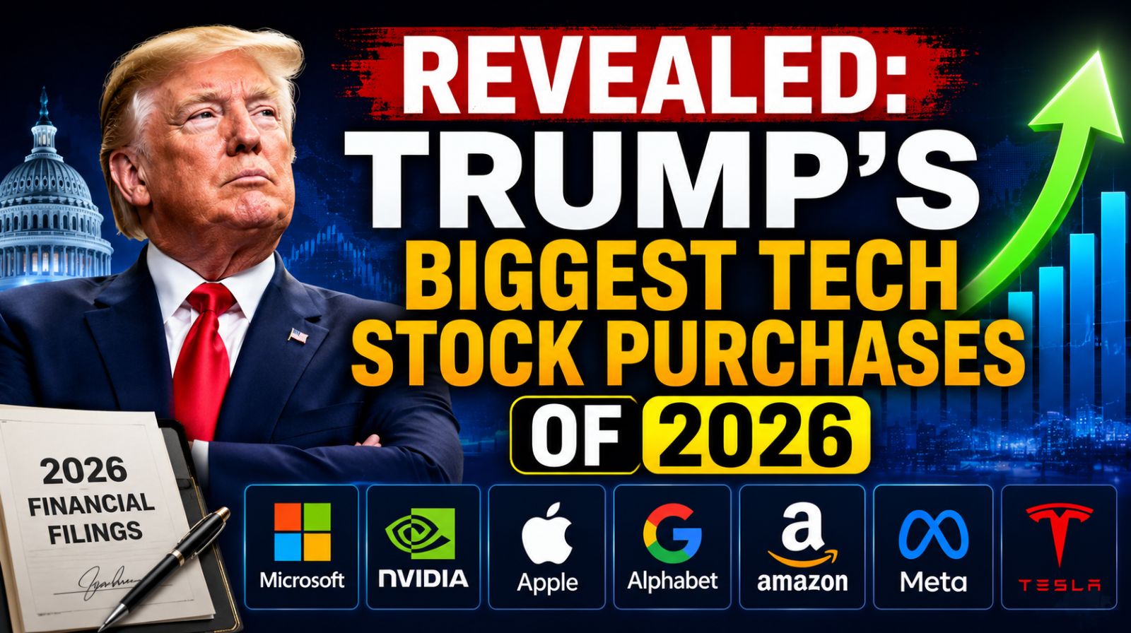 Revealed: Trump’s Biggest Tech Stock Purchases of 2026