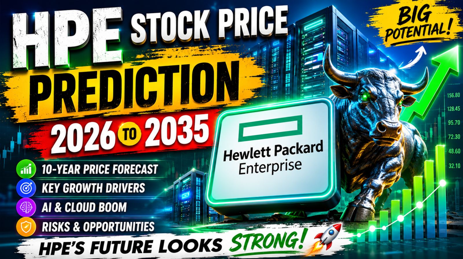 HPE Stock Price Prediction 2026 to 2035
